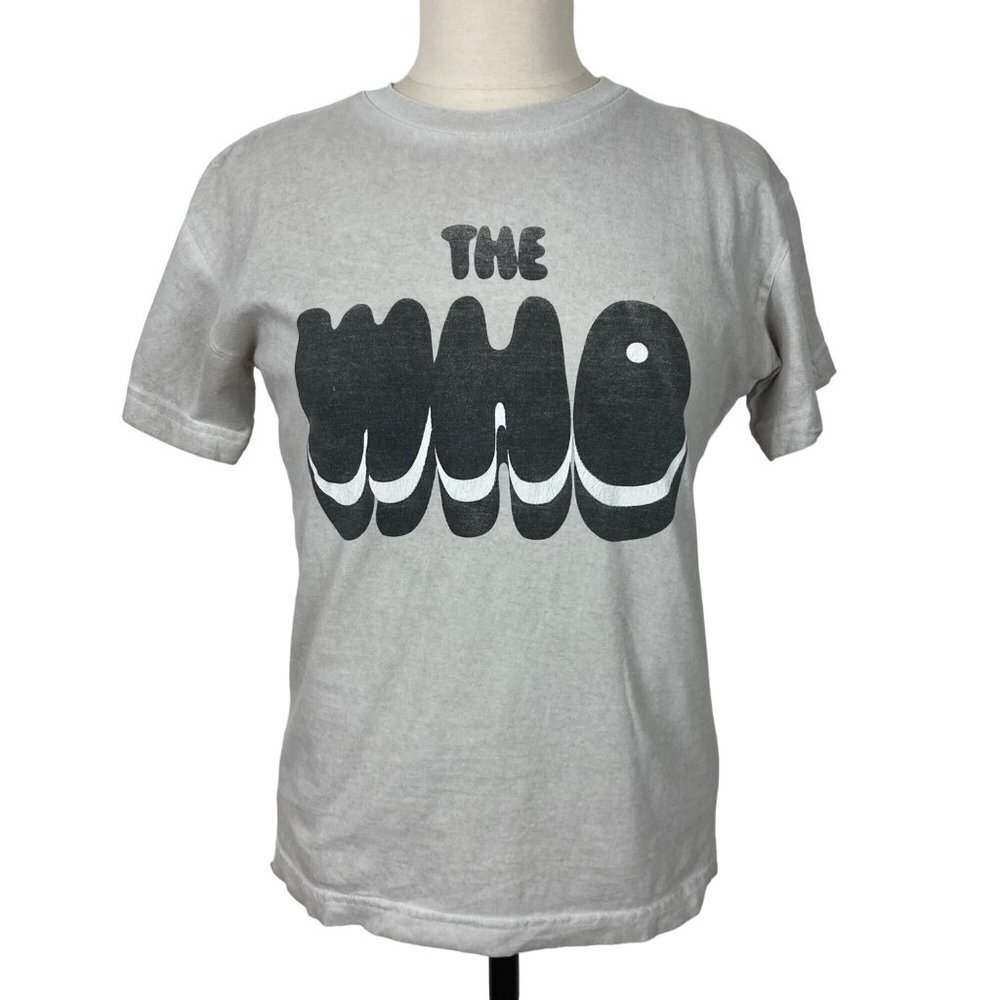 Bravado The Who Band T Shirt Small Gray Mens Womens Crewneck Cotton